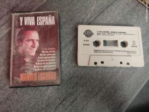 Casetes antiguos: Casete de musica Manolo Escobar y viva España